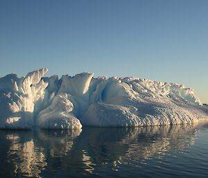 Weathered iceberg