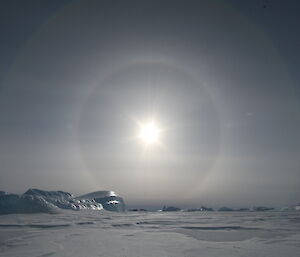 A double solar halo