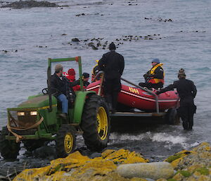 Boat launching