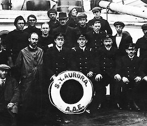 Officers and crew of the Aurora