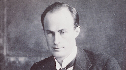 Sir Douglas Mawson in 1914 after receiving his knighthood