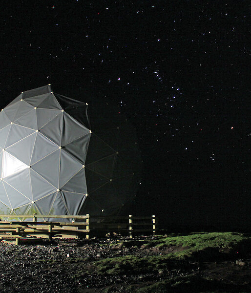 Orion over ANARESat