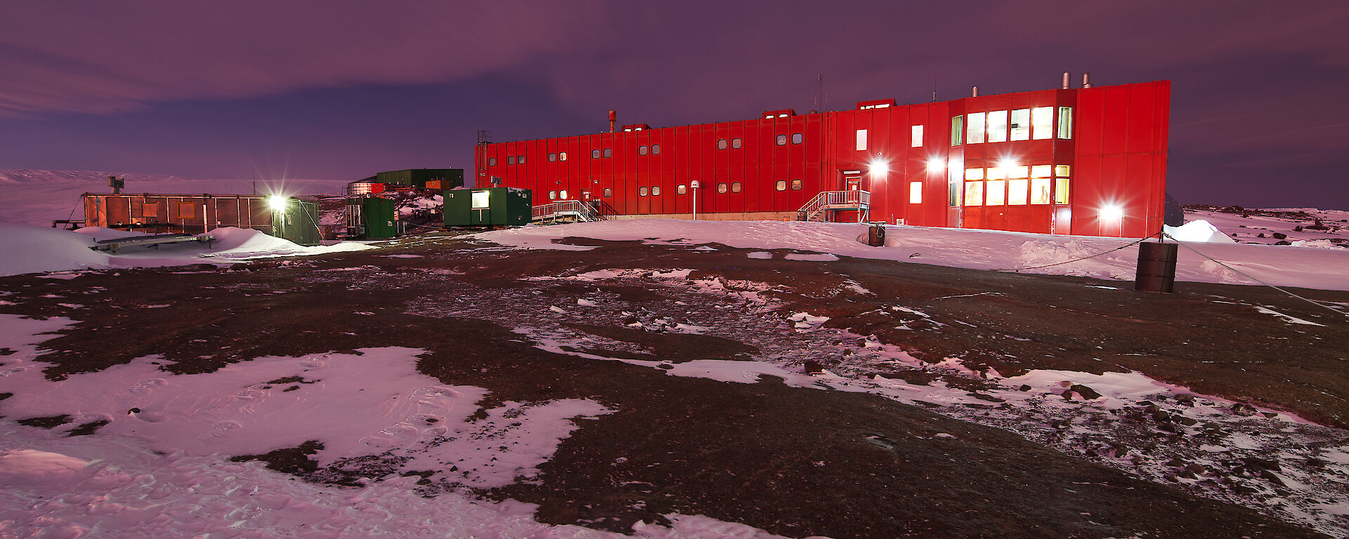 Mawson living quarters