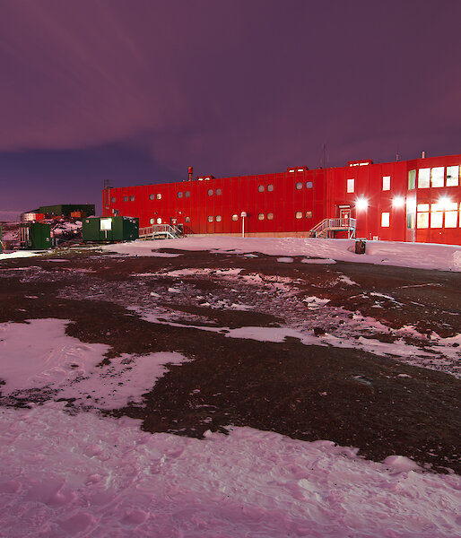 Mawson living quarters