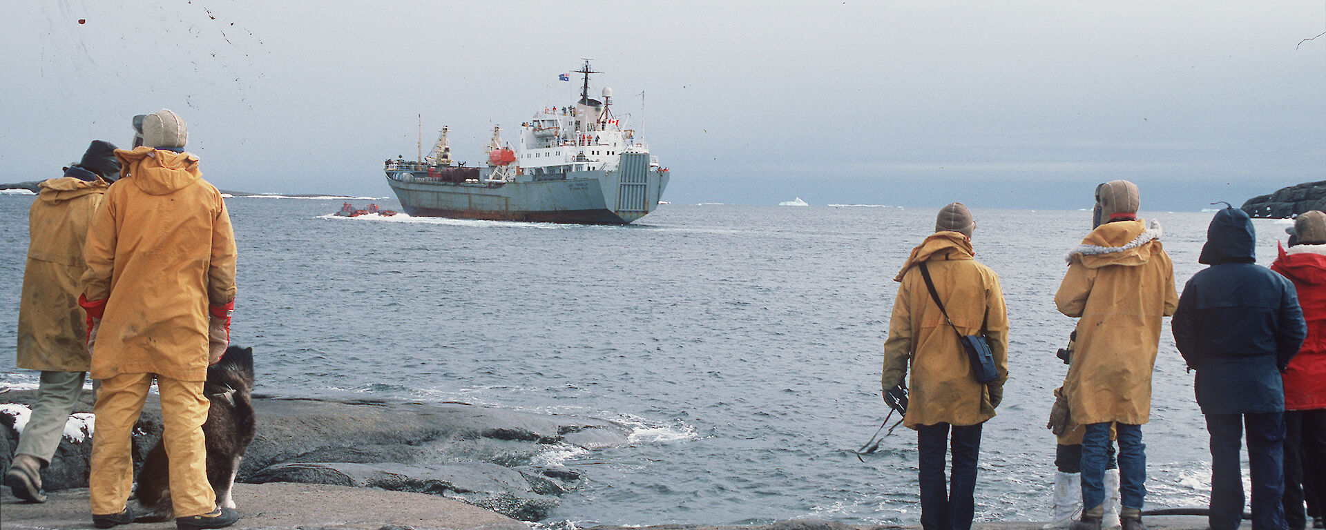 Lady Franklin leaving Mawson, 1987–88