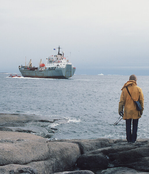 Lady Franklin leaving Mawson, 1987–88