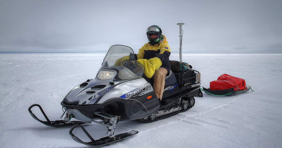 Snowmobile Australian Antarctic Program