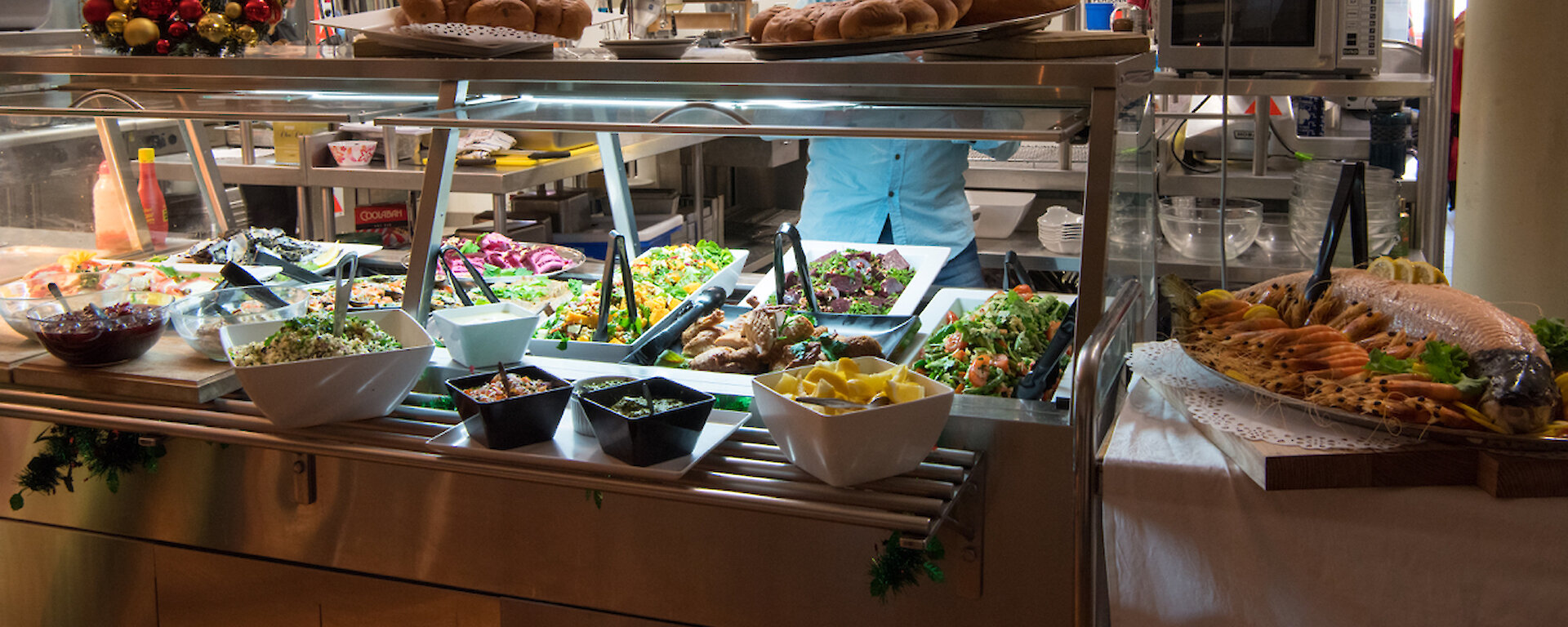 Food prepared ready for serving