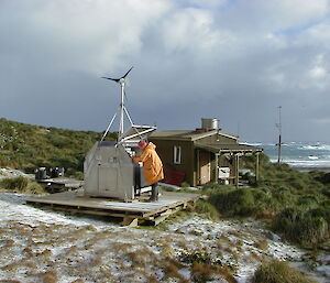 Remote Area Power Supply unit on Macquarie Island