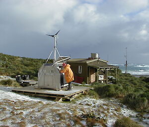 Remote Area Power Supply unit on Macquarie Island