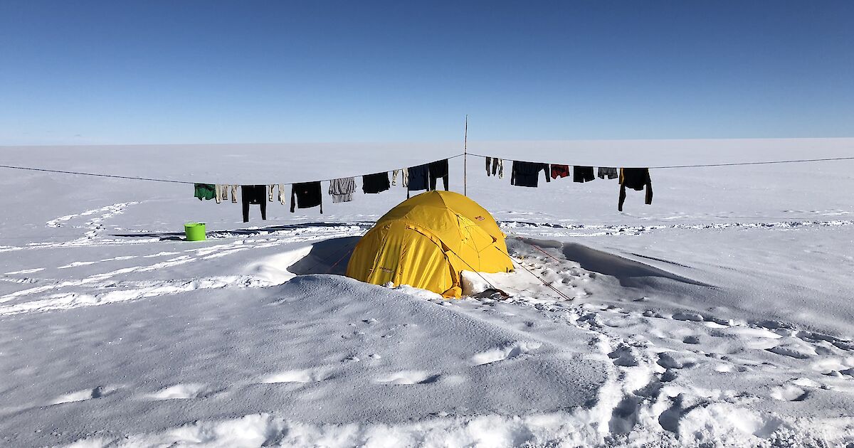 Dome tents Australian Antarctic Program