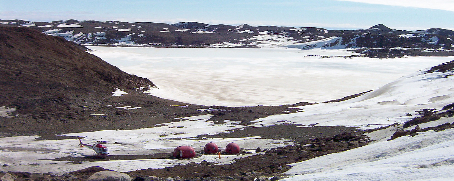 Apple huts at Marine Plain, an Antarctic Specially Protected Area