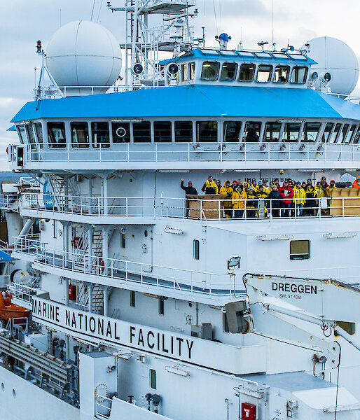 aerial view of ship