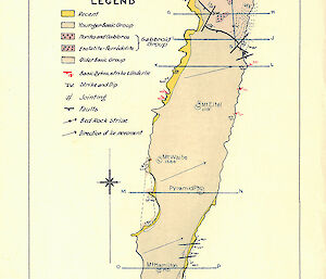 Map of Macquarie Island