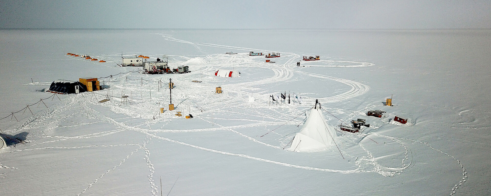 Law Dome ice camp