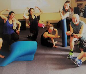 Casey fitness — Rob, Anne, Marissa, Lauren, Amy, Frank & Tanya