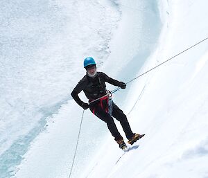 Ice anchor training