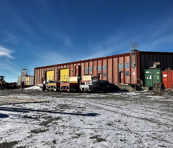 Davis Station trades workshop