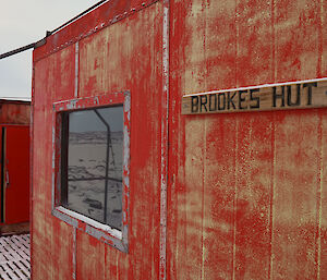 Davis expeditioners at Brookes Hut