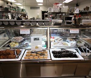 Davis Station Anzac Day food