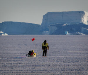 Davis expeditioner sea ice