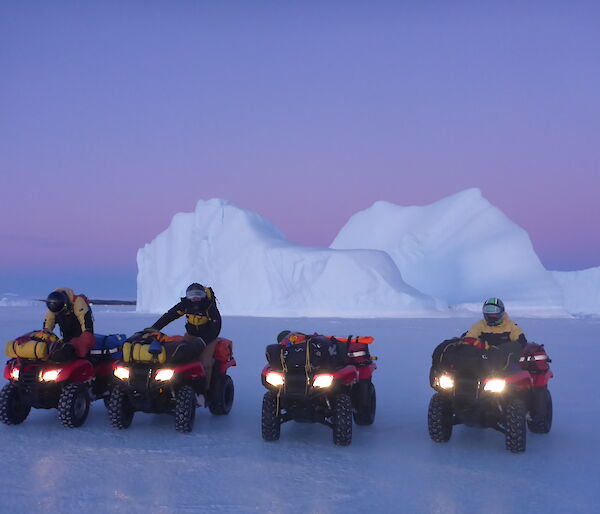 Field training Antarctica