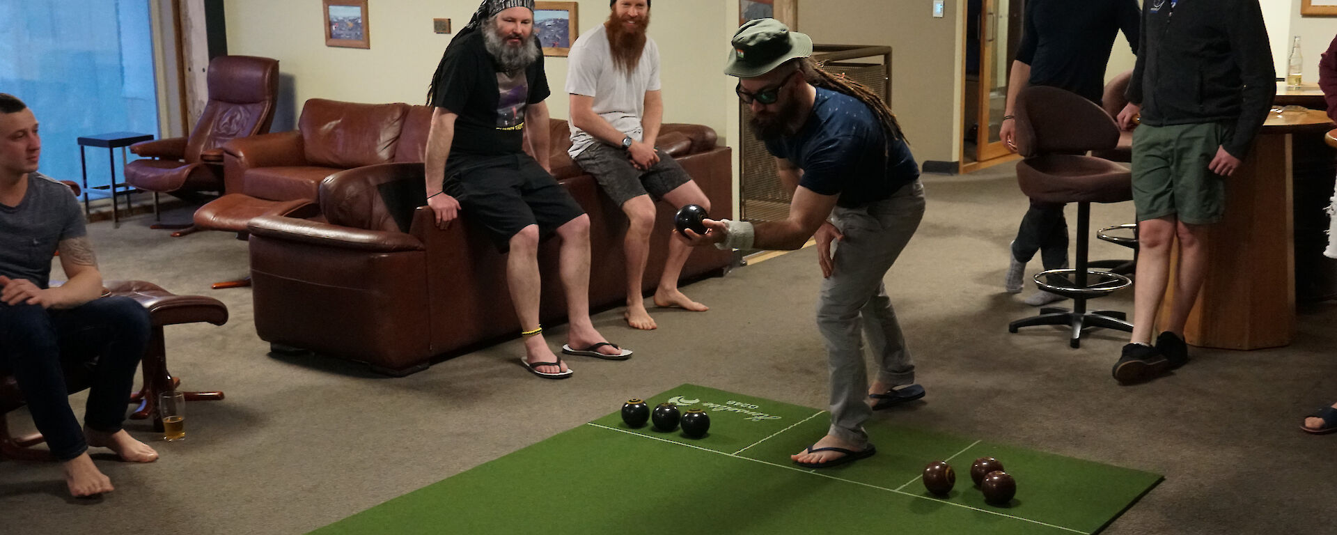 Davis Midwinter celebrations — indoor bowls