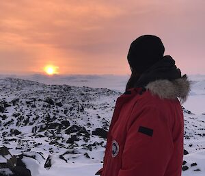 Bandits Hut sunset