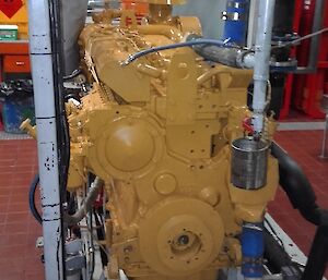 Antarctic station powerhouse engine