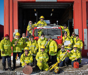 Davis Station fire teams