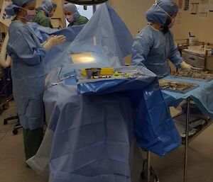 Davis Station LSAs surgical scenario