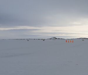 Proving the skiway at Davis Station