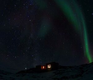 Davis Station auroras