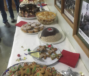 Yummy desserts served up on Christmas Day at Macca