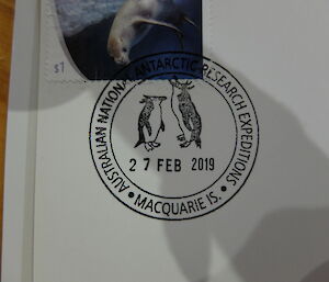 The Macquarie Island postmark