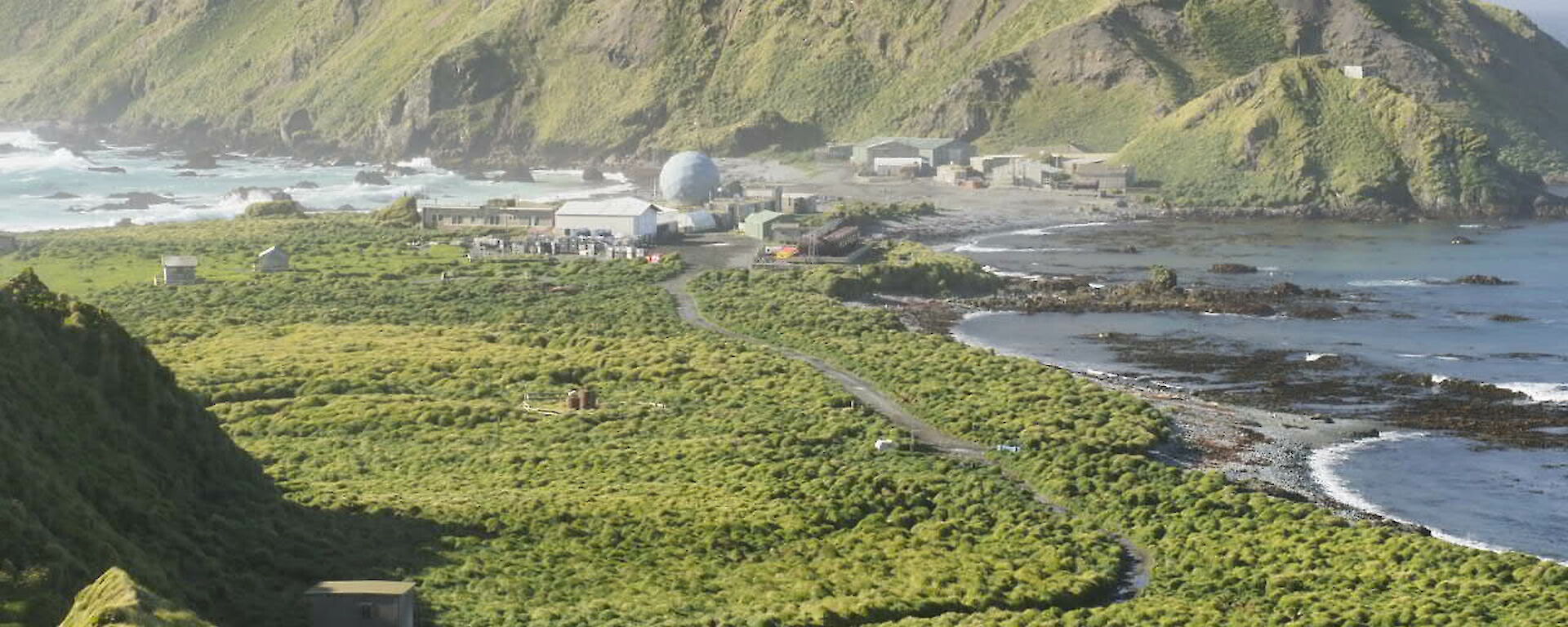 The waste accumulated on station waiting to be loaded onto the ship for Return To Australia