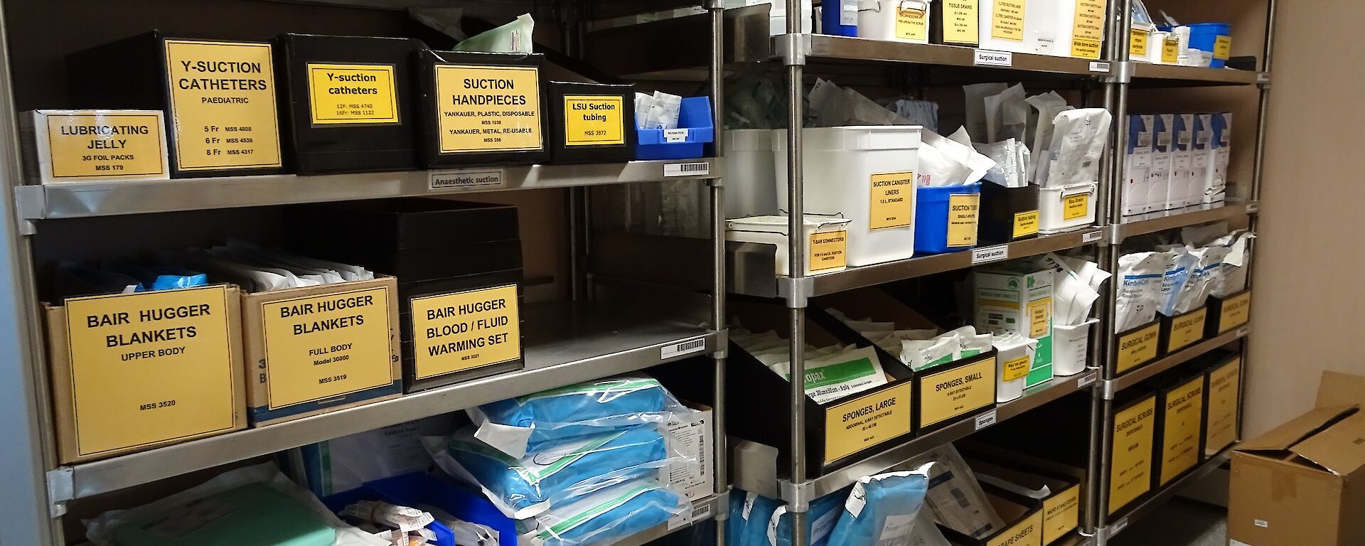 Mawson Station medical scrub room.