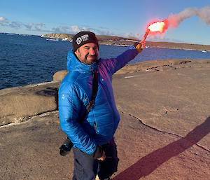 Mawson Meteorology Technician Leon.