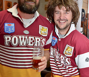 Mawson Plumber James meets his look-alike BSS Glenn.