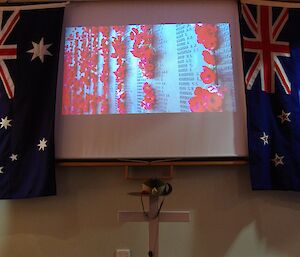 Mawson Station ANZAC Day Service 2019.