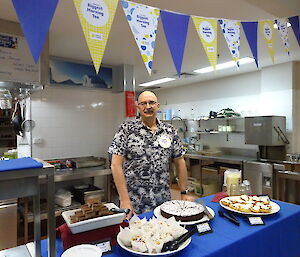 Mawson Cooking Slushy Geoff W proudly hosted a Cancer Council Biggest Morning Tea fundraiser to help support cancer research.