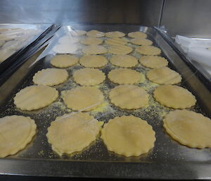 Guest Chef Leon’s hand-made ravioli : Mawson Station.