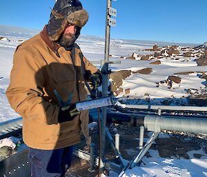 Tom’s co-worker: Mawson Plumber James ‘Terry’ Terrett.