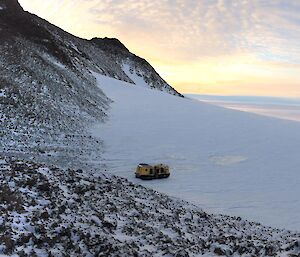 The picturesque Mount Henderson — Mawson Station.