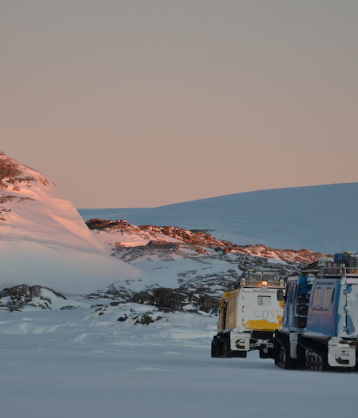 Mawson 72nd ANARE deep field traverse to Taylor Glacier — June 2019.