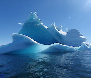 Mawson ‘speccy’ berg — by Station Communications Technical Officer Dave.
