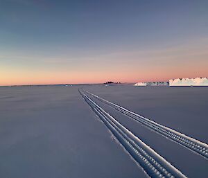 The huge emptiness and wonderful skies of Antarctica — Mawson.