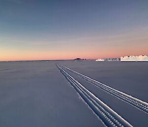 The huge emptiness and wonderful skies of Antarctica — Mawson.