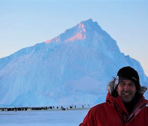 Mawson Chef Kim De Laive at Auster Rookery 2019.