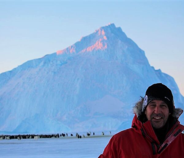 Mawson Chef Kim De Laive at Auster Rookery 2019.